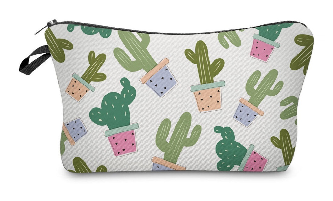 Kosmetyczka w kaktusy